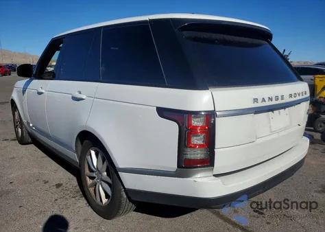 2016 Land Rover Range Rover from USA, damaged, VIN SALGR2PFXGA287824